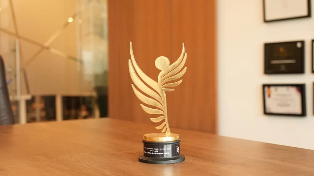 Top #1 Performing Sales Agent — Aldar — 2021