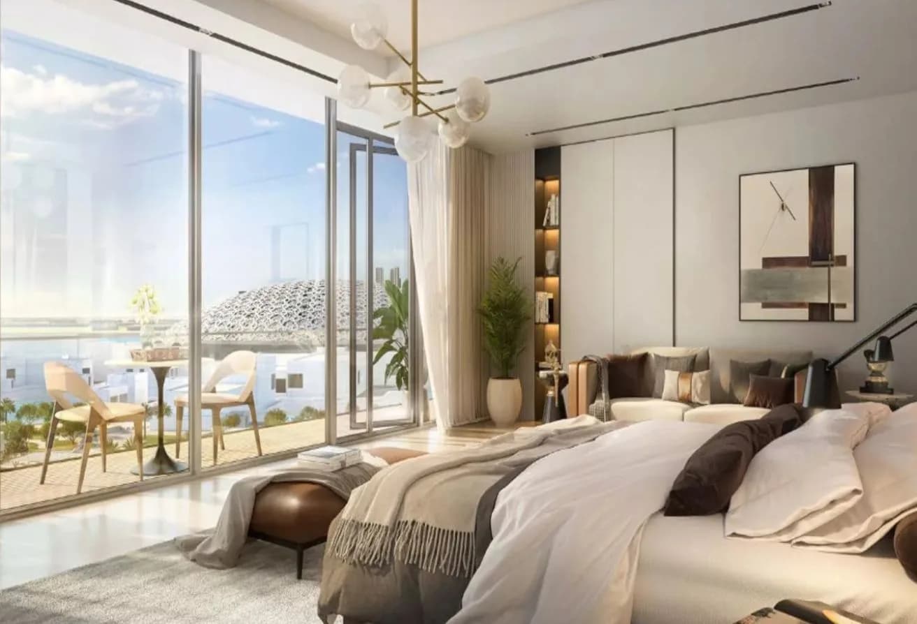 Sea and Louvre Museum View | Ready Soon | 2BR+Maid